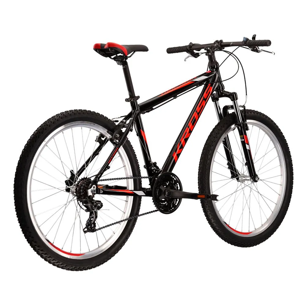 Kross Hexagon Zz 26´´ 2022 Terrengsykkel, Black / red / gray, S