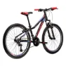 Kross Lea 2.0 26´´ Terrengsykkel, Black / strawberry / violet matt, XXS
