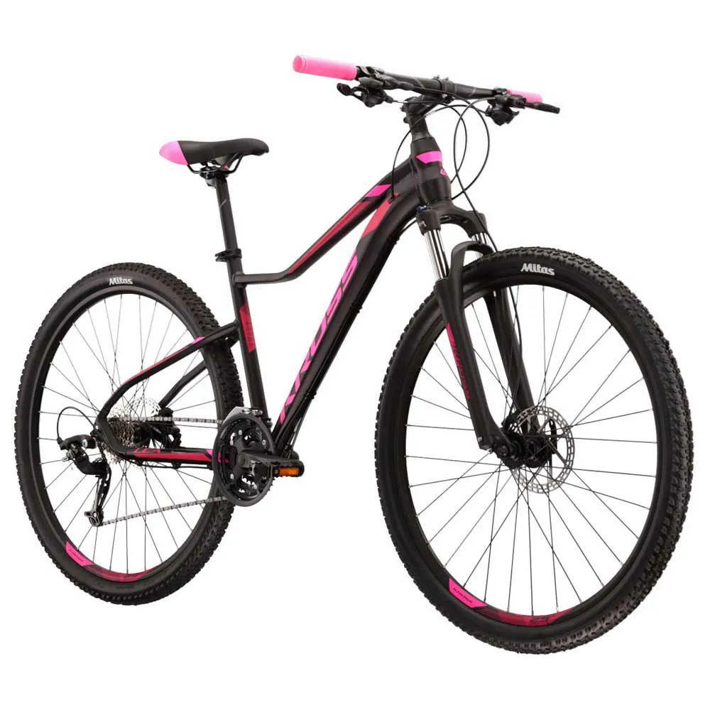 Kross Lea 6.0 27.5´´ Acera M360 Lady 2023 Terrengsykkel, Black, XXS Kross Lea 6.0 27.5´´ Acera M360 Lady 2023 Terrengsykkel, Black, XXS