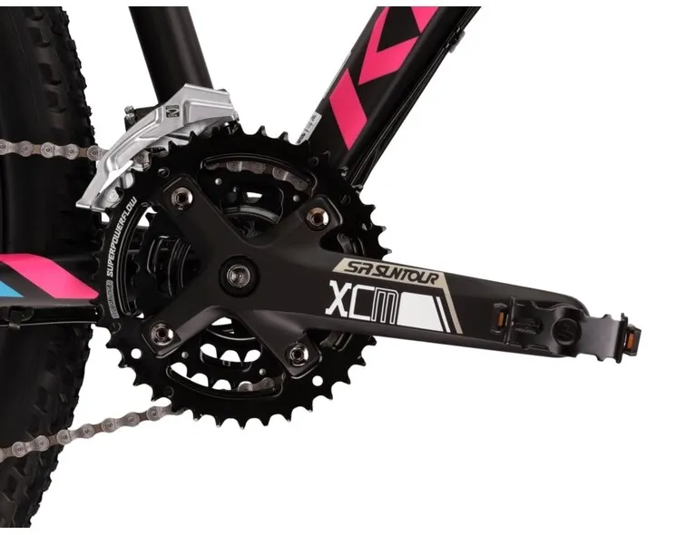 Kross Lea 8.0 29" Terrengsykkel, Black / pink / blue, M Kross Lea 8.0 29" Terrengsykkel, Black / pink / blue, M