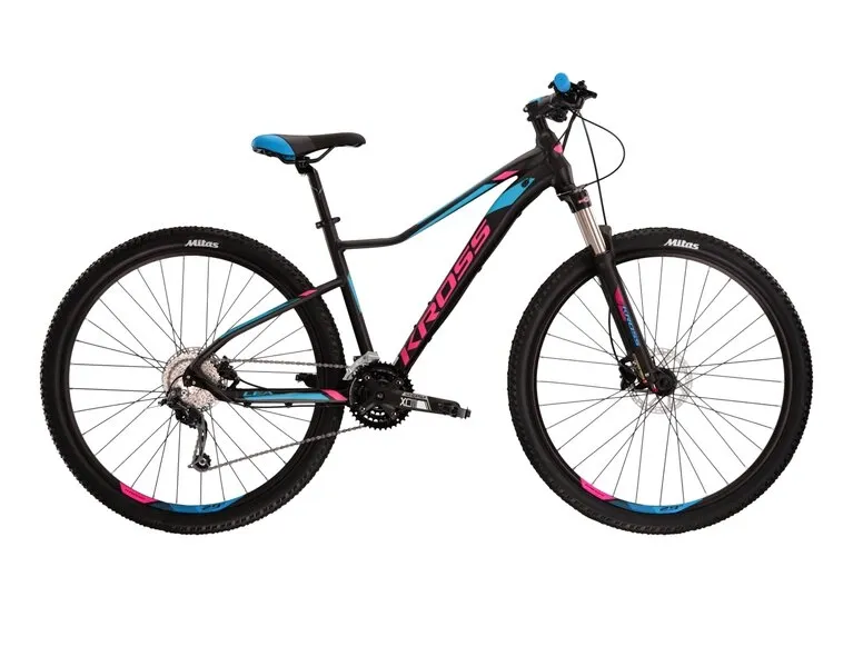 Kross Lea 8.0 29" Terrengsykkel, Black / pink / blue, M Kross Lea 8.0 29" Terrengsykkel, Black / pink / blue, M