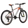 Kross Level 2.0 24´´ Tourney Terrengsykkel, Graphite / orange, One Size, Barnesykkel