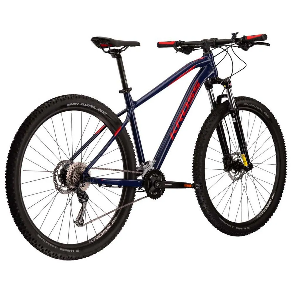 Kross Level 2.0 29´´ Alivio M3100 2023 Terrengsykkel, Blue / red, S Kross Level 2.0 29´´ Alivio M3100 2023 Terrengsykkel, Blue / red, S