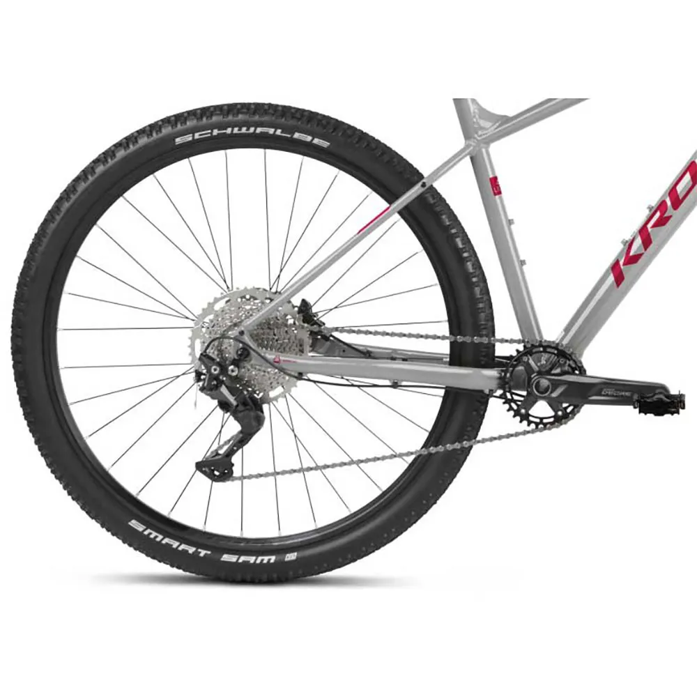 Kross Level 4.0 29´´ Terrengsykkel, Grey / red, XL Kross Level 4.0 29´´ Terrengsykkel, Grey / red, XL