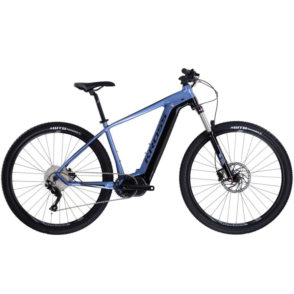 Kross Level Boost 2.0 29´´ 2022 Elektrisk Terrengsykkel, Blue / black, XL, 500Wh, Elsykkel