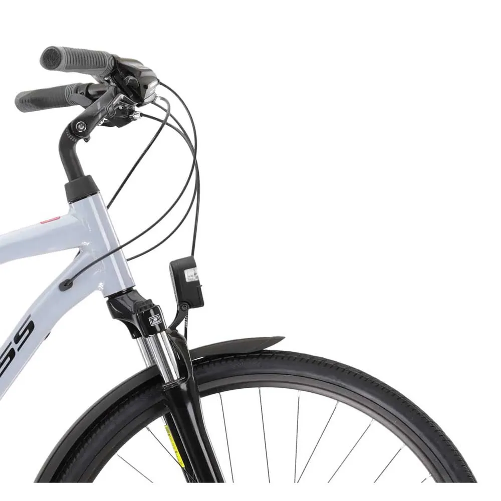 Kross Trans 3.0 700 Acera M360 2023 Sykkel, Grey, M Kross Trans 3.0 700 Acera M360 2023 Sykkel, Grey, M