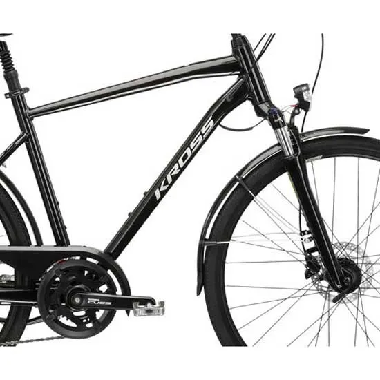 Kross Trans 5.0 700 Cues Rd U3020 2024 Sykkel, Black, XL, Bysykkel