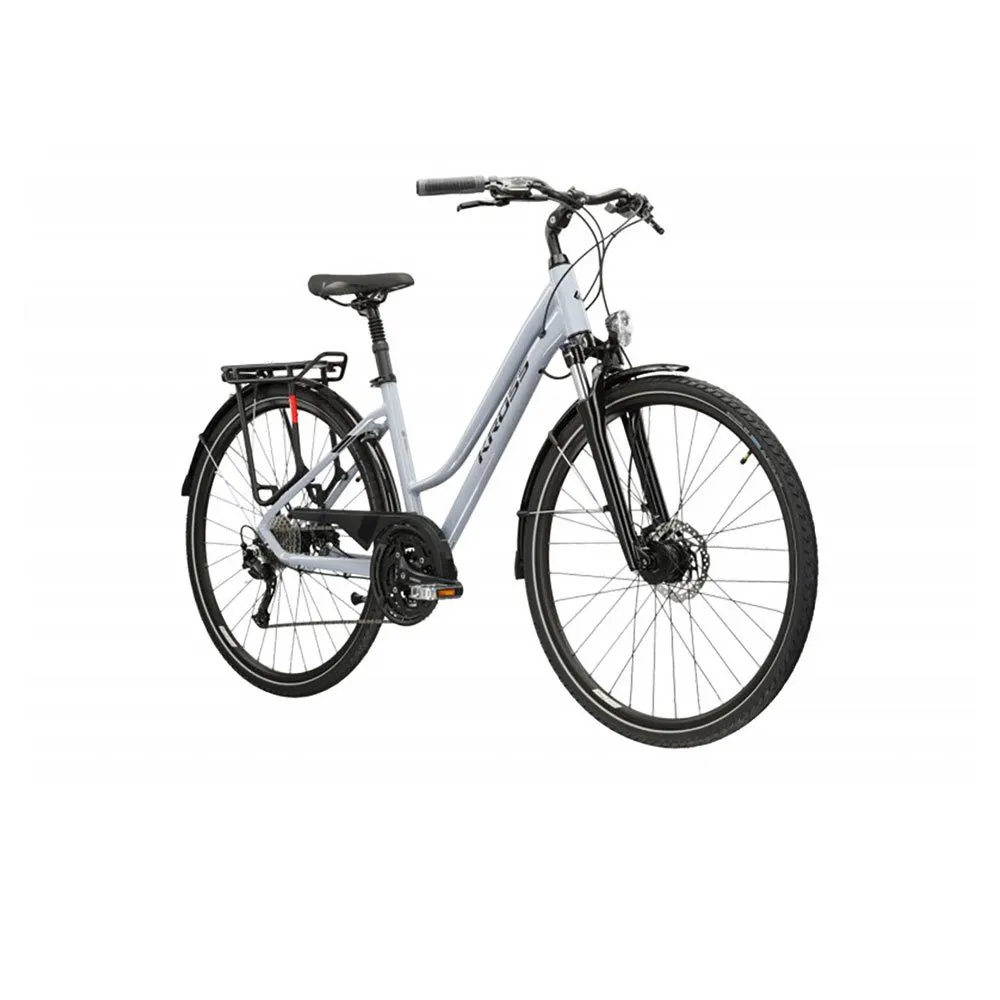 Kross Trans 6.0 700 Alivio M3100 Lady 2023 Sykkel, Grey, L, Bysykkel