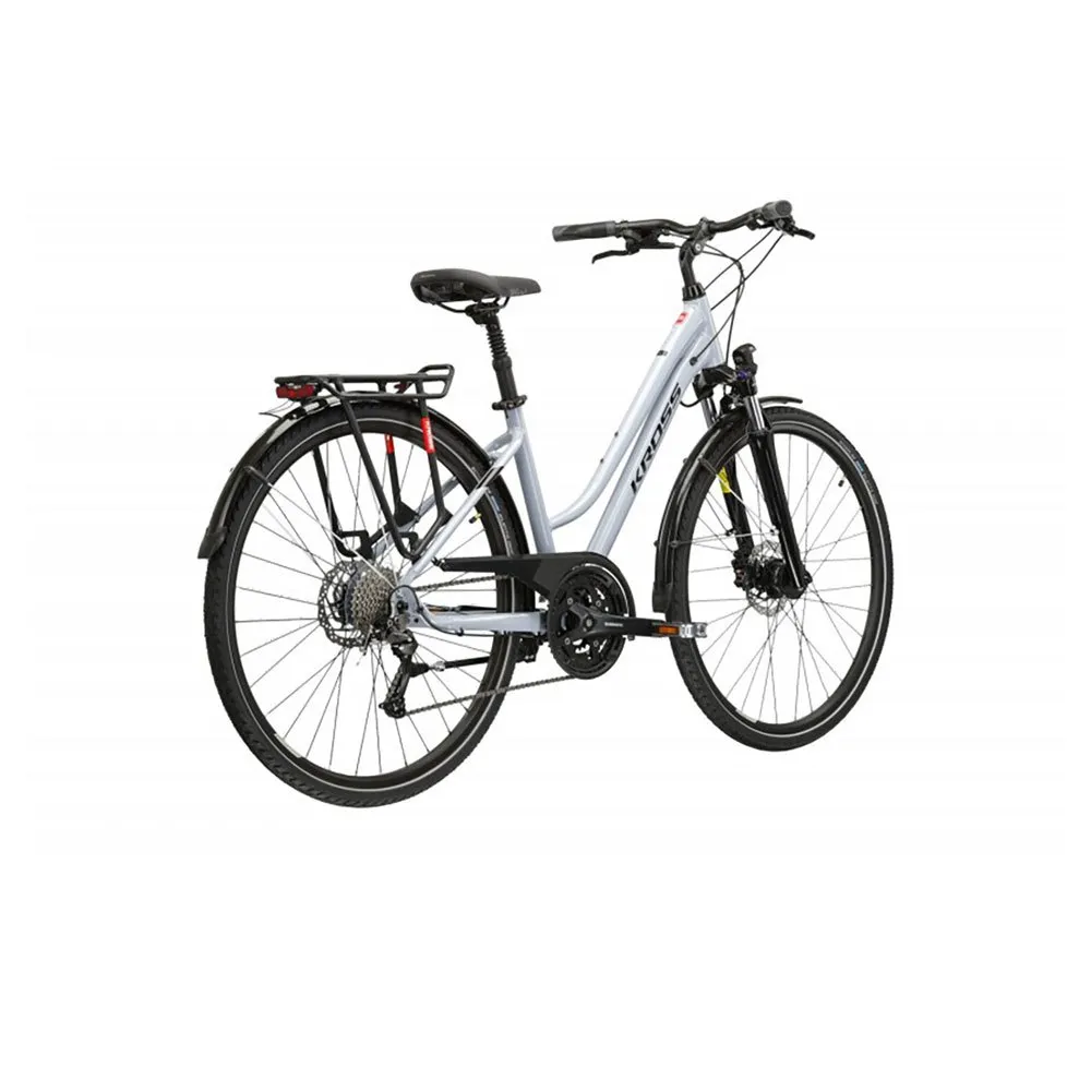 Kross Trans 6.0 700 Alivio M3100 Lady 2023 Sykkel, Grey, L, Bysykkel