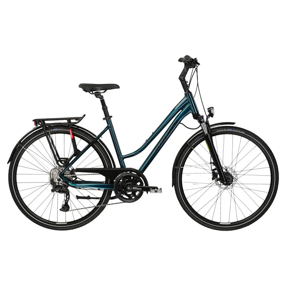 Kross Trans 7.0 700 Cues Rd U6020 Lady 2024 Sykkel, Turquoise, M, Bysykkel Kross Trans 7.0 700 Cues Rd U6020 Lady 2024 Sykkel, Turquoise, M, Bysykkel