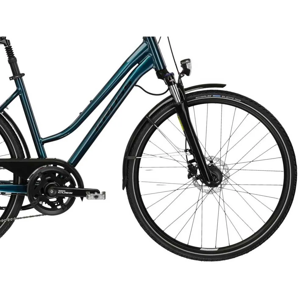 Kross Trans 7.0 700 Cues Rd U6020 Lady 2024 Sykkel, Turquoise, M, Bysykkel Kross Trans 7.0 700 Cues Rd U6020 Lady 2024 Sykkel, Turquoise, M, Bysykkel