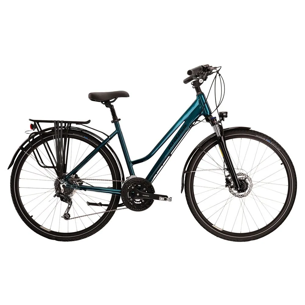 Kross Trans 8.0 Sykkel, Turquoise, L, Bysykkel