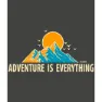 Kruskis Adventure Is Everything Kortarmet T-skjorte