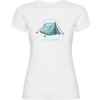 Kruskis Anything Like Camp Kortarmet T-skjorte