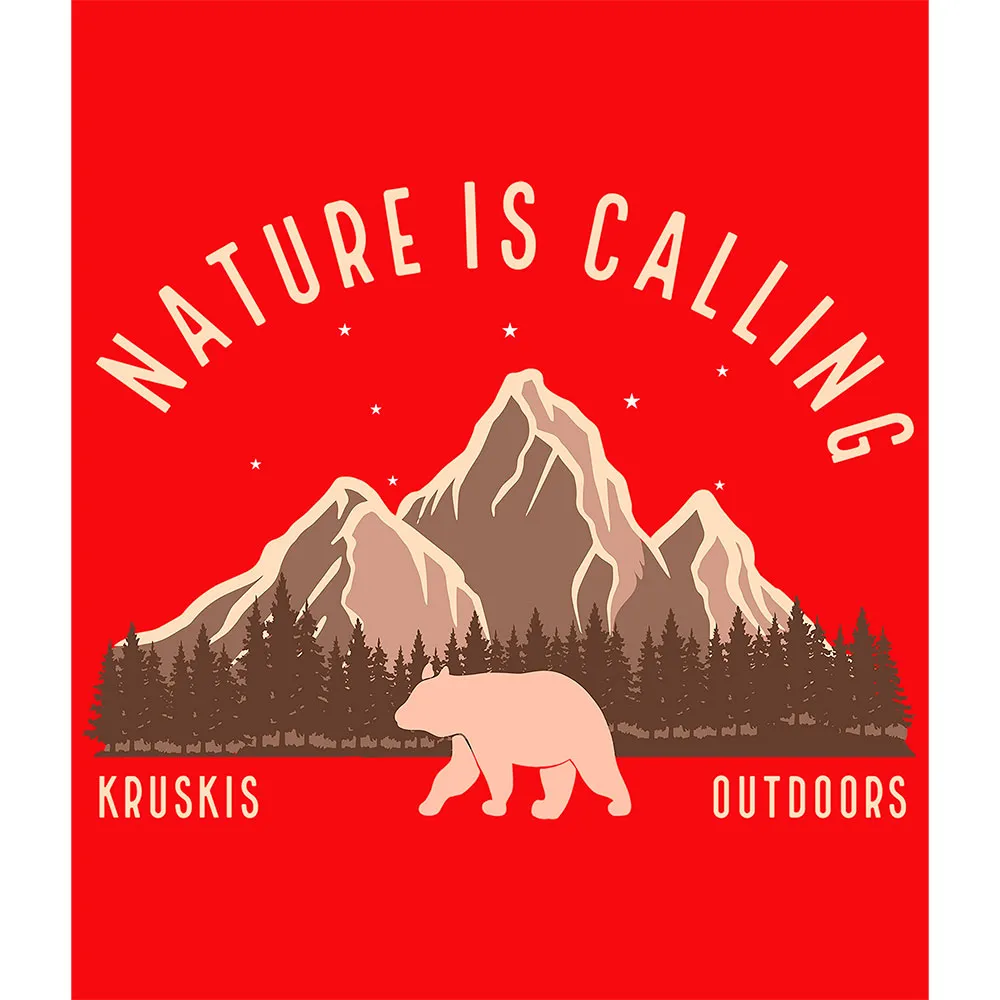 Kruskis Bear Kortarmet T-skjorte