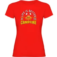 Kruskis Better By The Campfire Kortarmet T-skjorte