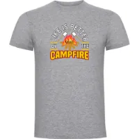 Kruskis Better By The Campfire Kortarmet T-skjorte