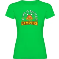 Kruskis Better By The Campfire Kortarmet T-skjorte