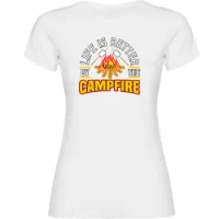 Kruskis Better By The Campfire Kortarmet T-skjorte