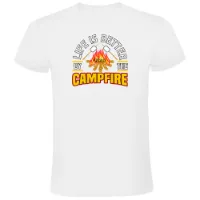 Kruskis Better By The Campfire Kortarmet T-skjorte