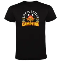 Kruskis Better By The Campfire Kortarmet T-skjorte