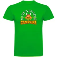 Kruskis Better By The Campfire Kortarmet T-skjorte