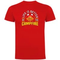Kruskis Better By The Campfire Kortarmet T-skjorte
