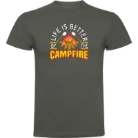 Kruskis Better By The Campfire Kortarmet T-skjorte
