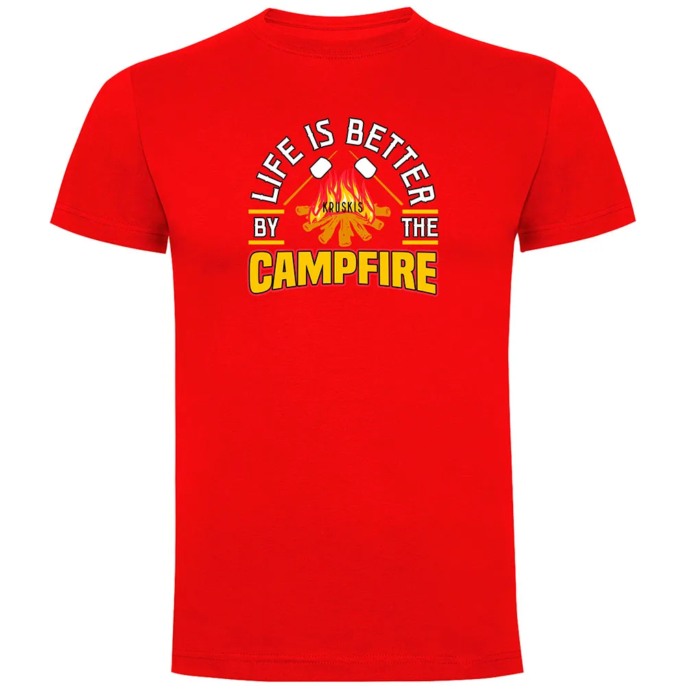Kruskis Better By The Campfire Kortarmet T-skjorte