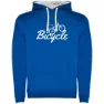 Royal blue / white
