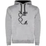 Heather grey / black