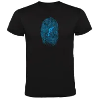 Kruskis Biker Fingerprint Kortarmet T-skjorte