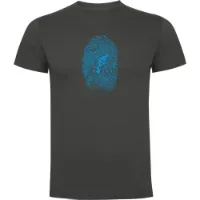 Kruskis Biker Fingerprint Kortarmet T-skjorte Kruskis Biker Fingerprint Kortarmet T-skjorte