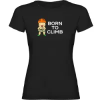Kruskis Born To Climb Kortarmet T-skjorte