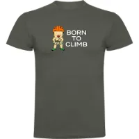 Kruskis Born To Climb Kortarmet T-skjorte