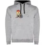 Heather grey / black
