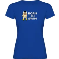 Kruskis Born To Swim Kortarmet T-skjorte male