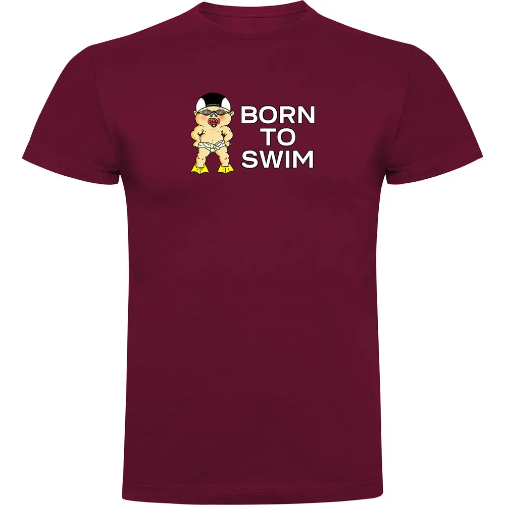 Kruskis Born To Swim Kortarmet T-skjorte male Kruskis Born To Swim Kortarmet T-skjorte male