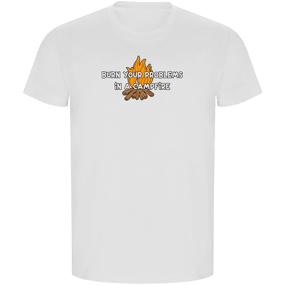Kruskis Burn Your Problems Eco Kortarmet T-skjorte Kruskis Burn Your Problems Eco Kortarmet T-skjorte
