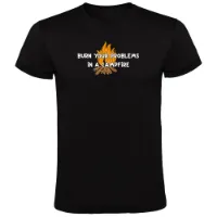 Kruskis Burn Your Problems Kortarmet T-skjorte