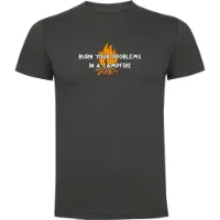 Kruskis Burn Your Problems Kortarmet T-skjorte Kruskis Burn Your Problems Kortarmet T-skjorte
