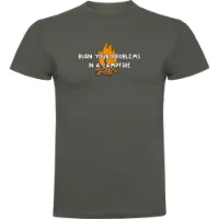 Kruskis Burn Your Problems Kortarmet T-skjorte Kruskis Burn Your Problems Kortarmet T-skjorte
