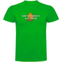 Kruskis Burn Your Problems Kortarmet T-skjorte