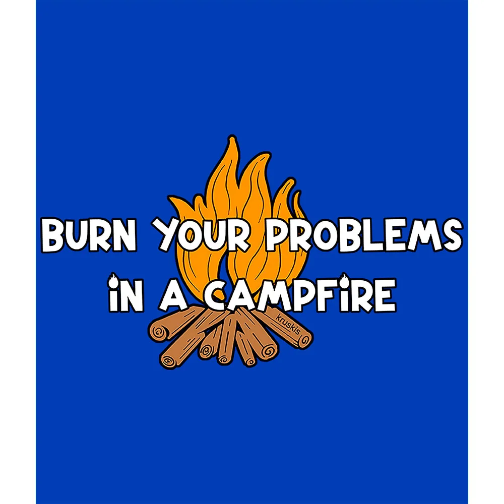 Kruskis Burn Your Problems Kortarmet T-skjorte
