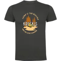 Kruskis Camp Is The Reason Kortarmet T-skjorte