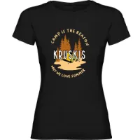 Kruskis Camp Is The Reason Kortarmet T-skjorte