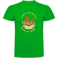 Kruskis Camp Is The Reason Kortarmet T-skjorte Kruskis Camp Is The Reason Kortarmet T-skjorte