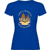 Kruskis Camp Is The Reason Kortarmet T-skjorte