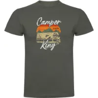 Kruskis Camper King Kortarmet T-skjorte