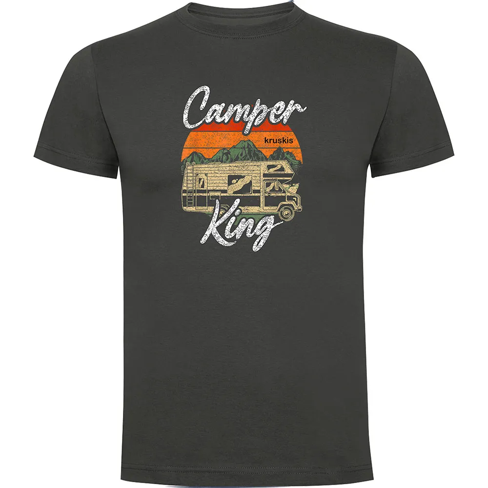 Kruskis Camper King Kortarmet T-skjorte